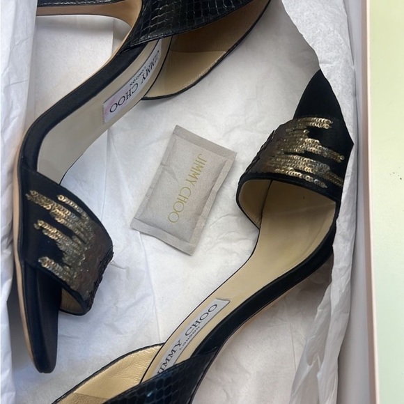 Jimmy Choo Black Stiletto Heels - Picture 7 of 7